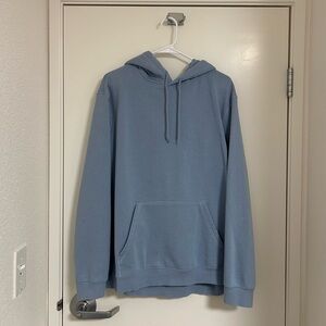 SOLD h&m dusty blue relaxed fit hoodie